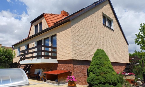 Fotografie realizací fasád pro rodinný dům